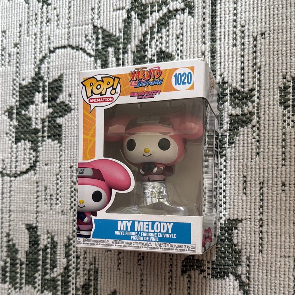 Funko My Melody Naruto Shippuden Pink and White Vinyl Figure